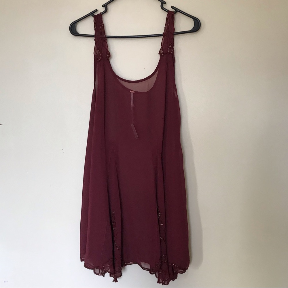 FREE PEOPLE NWT sheer intimates slip